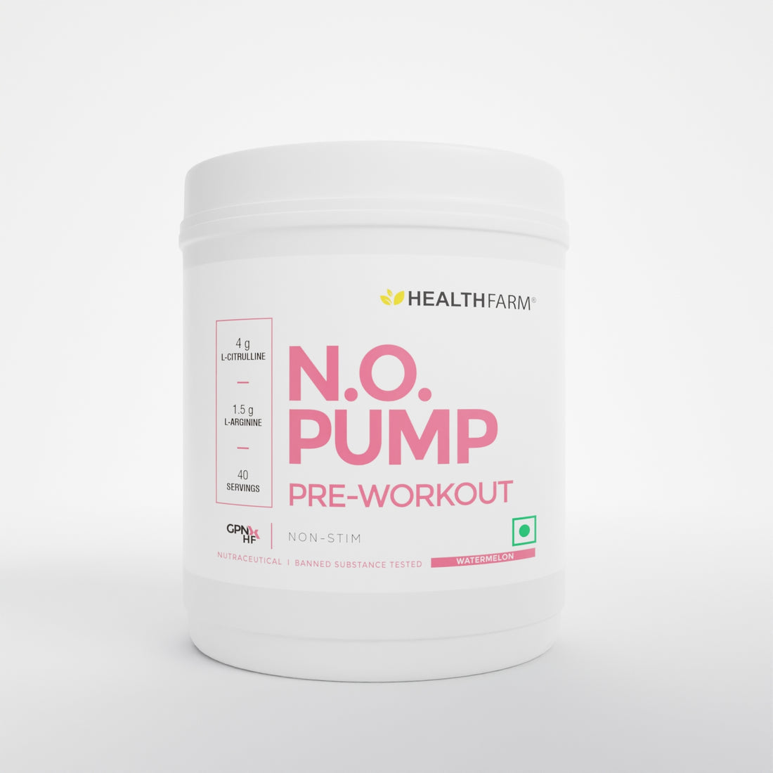 Healthfarm N.O. PUMP Pre-Workout(Non Stim) - Healthfarm Nutrition