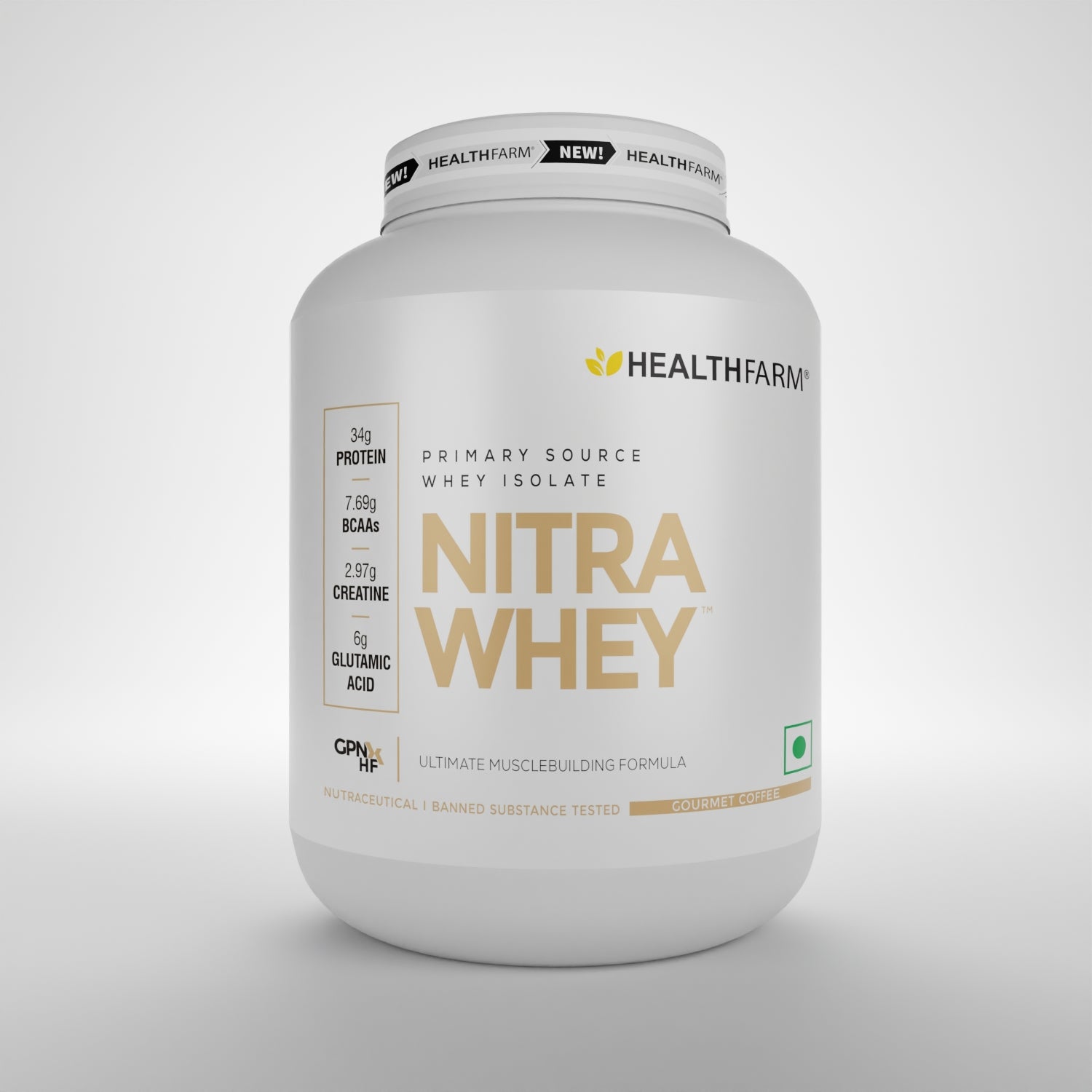 HealthFarm Nitra Whey | Ultimate Muscle Building Formula - Healthfarm Nutrition