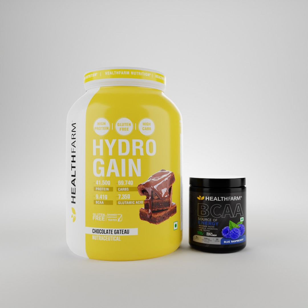 HealthFarm Hydro Gain (3kg) + BCAA Combo