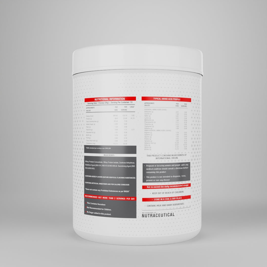 GPN 100% Whey Protein Powder,  (500g) Post-workout supplement