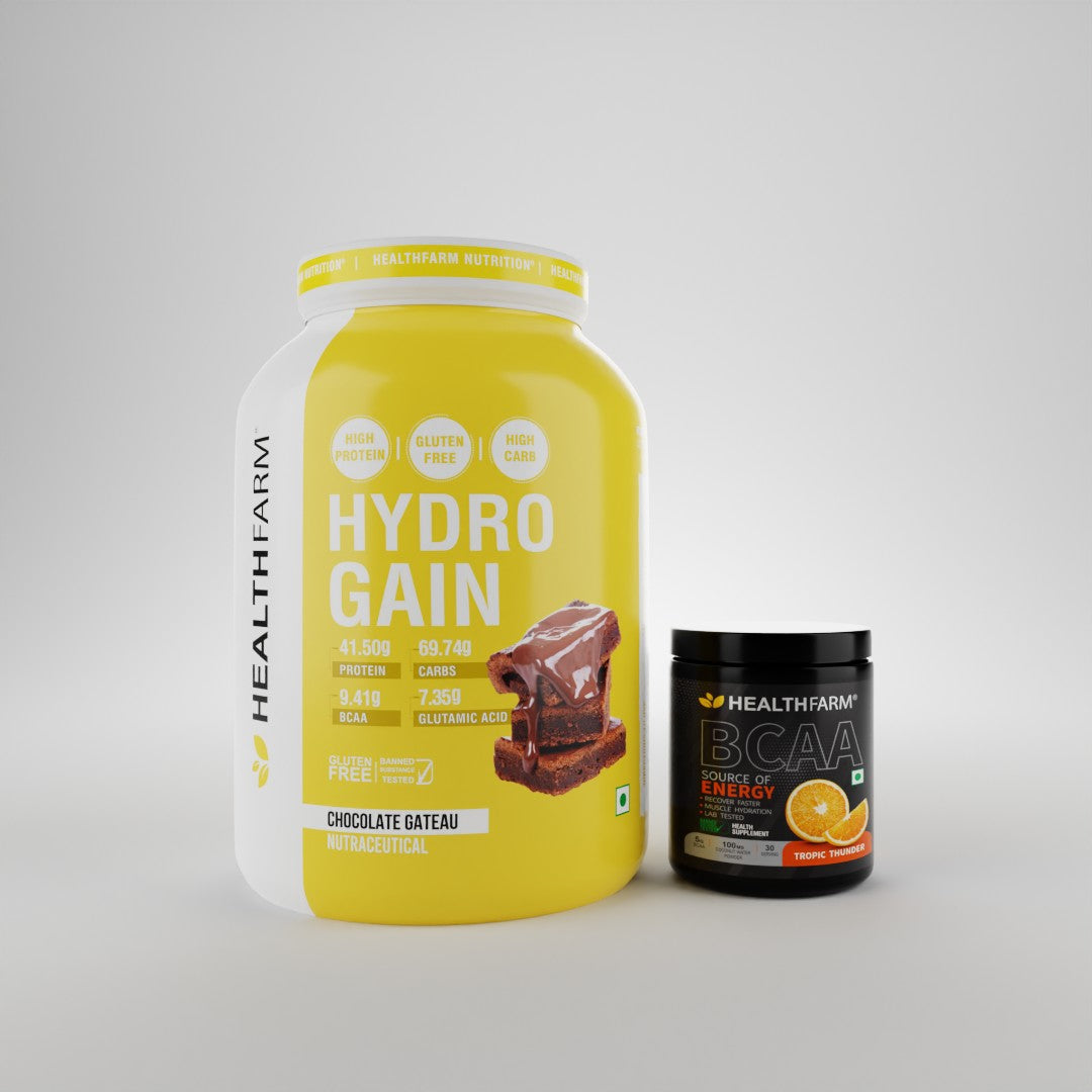 HealthFarm Hydro Gain (3kg) + BCAA Combo