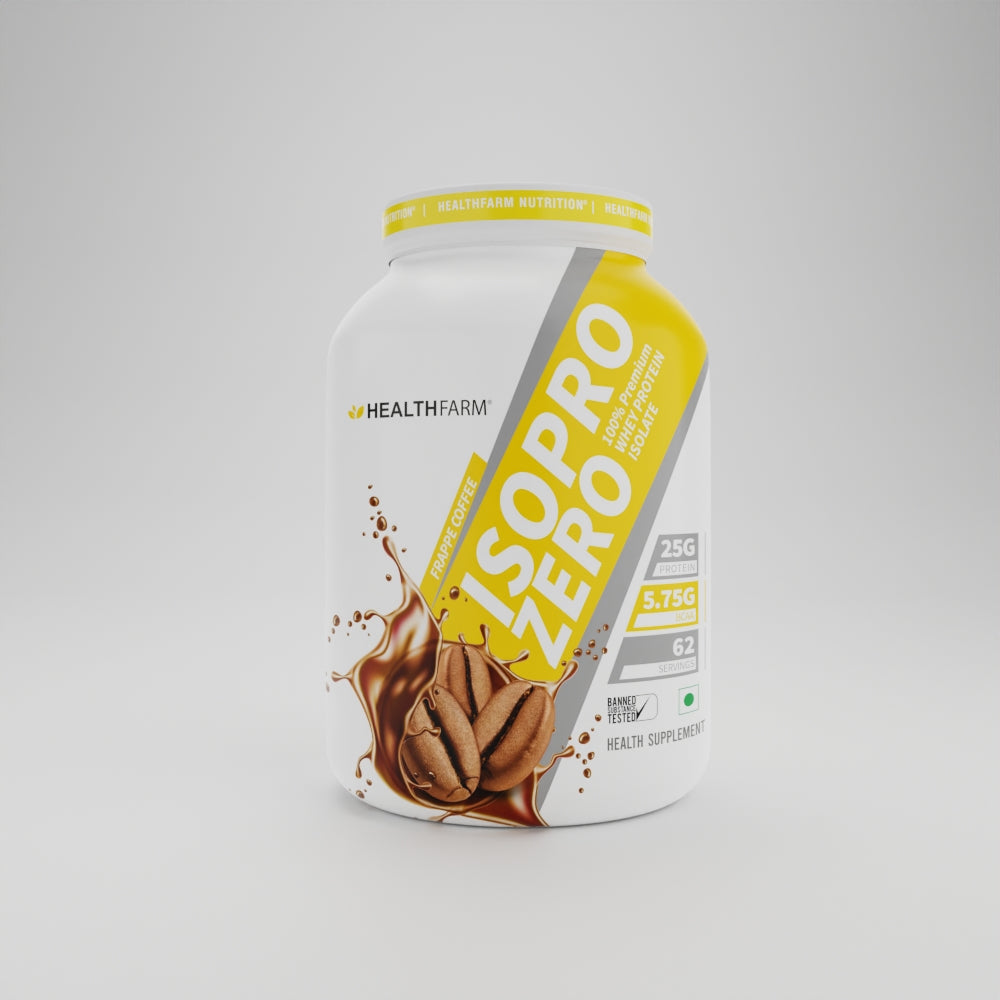 HealthFarm Best Combo Offer of ISO PRO ZERO(2Kg) + BCAA