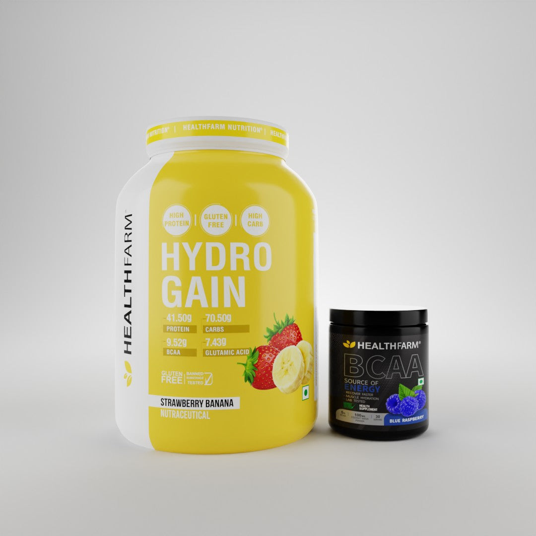 HealthFarm Hydro Gain (3kg) + BCAA Combo