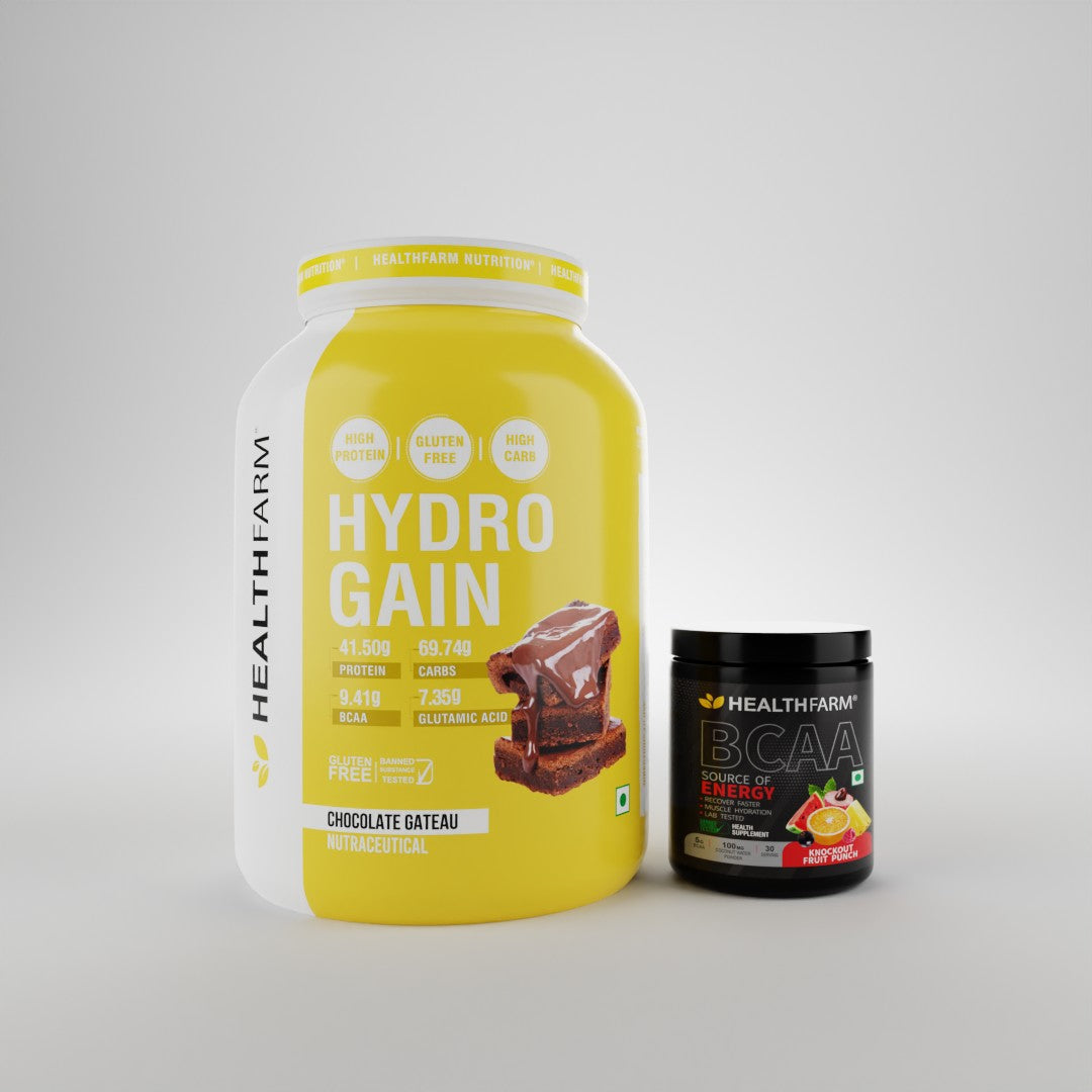 HealthFarm Hydro Gain (3kg) + BCAA Combo
