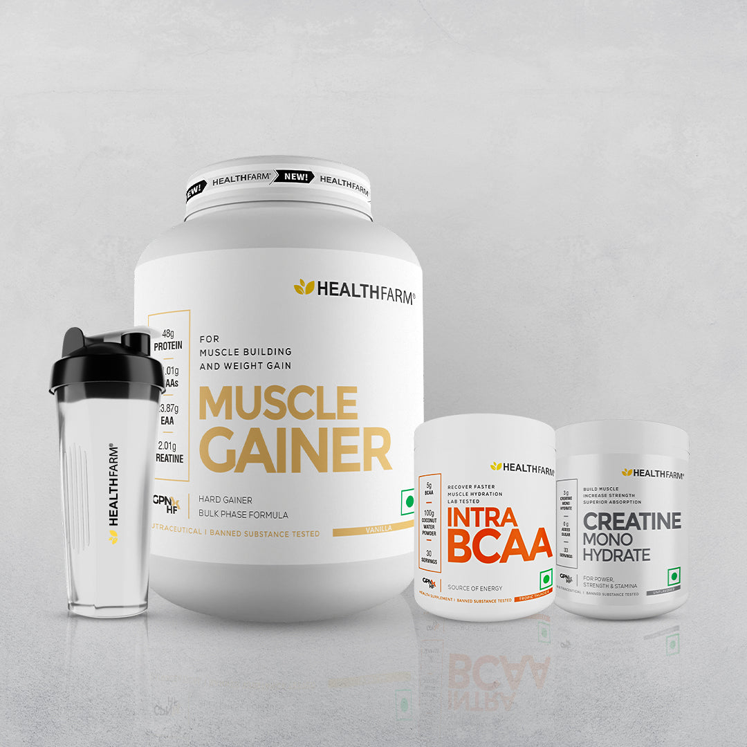 HealthFarm Muscle Whey Isolate | Premium Blend of Whey Protein Hydrolysate and Isolate
