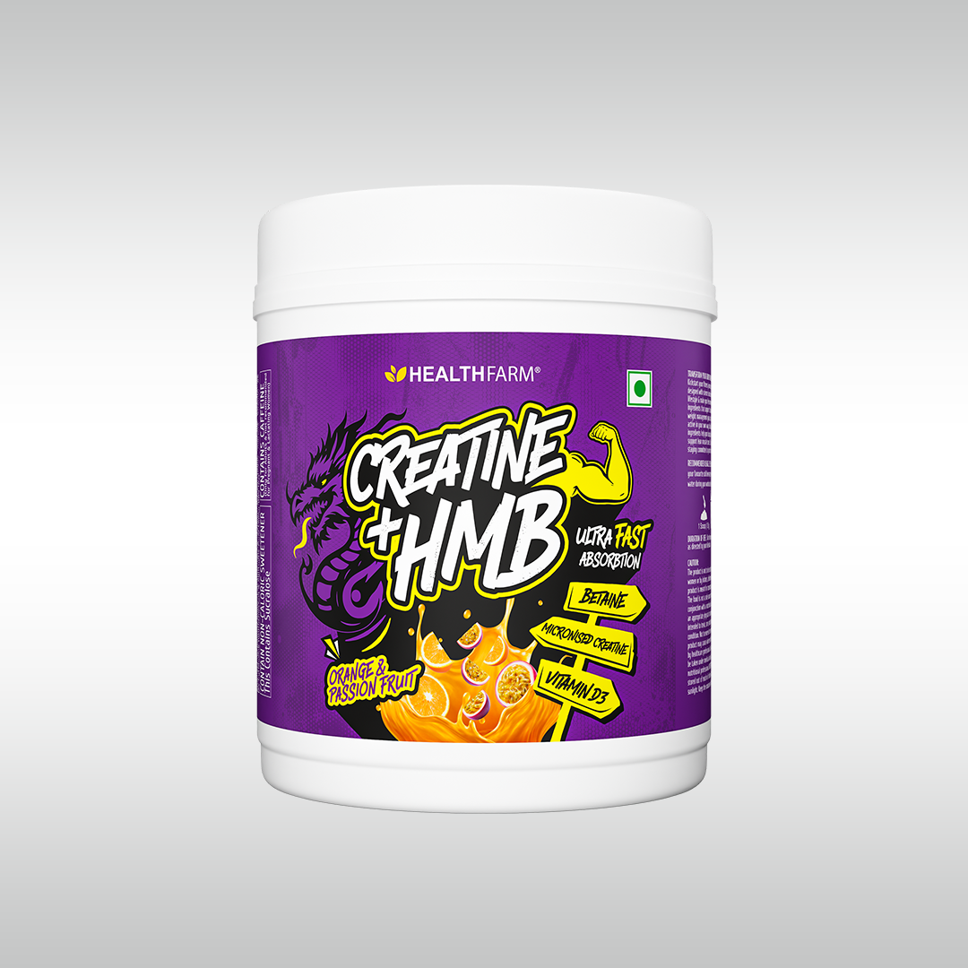 Healthfarm Creatine + HMB | Premium Creatine Formula for Muscle Growth