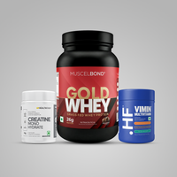 Gold Whey 1kg + Creatine 100g + Vimin