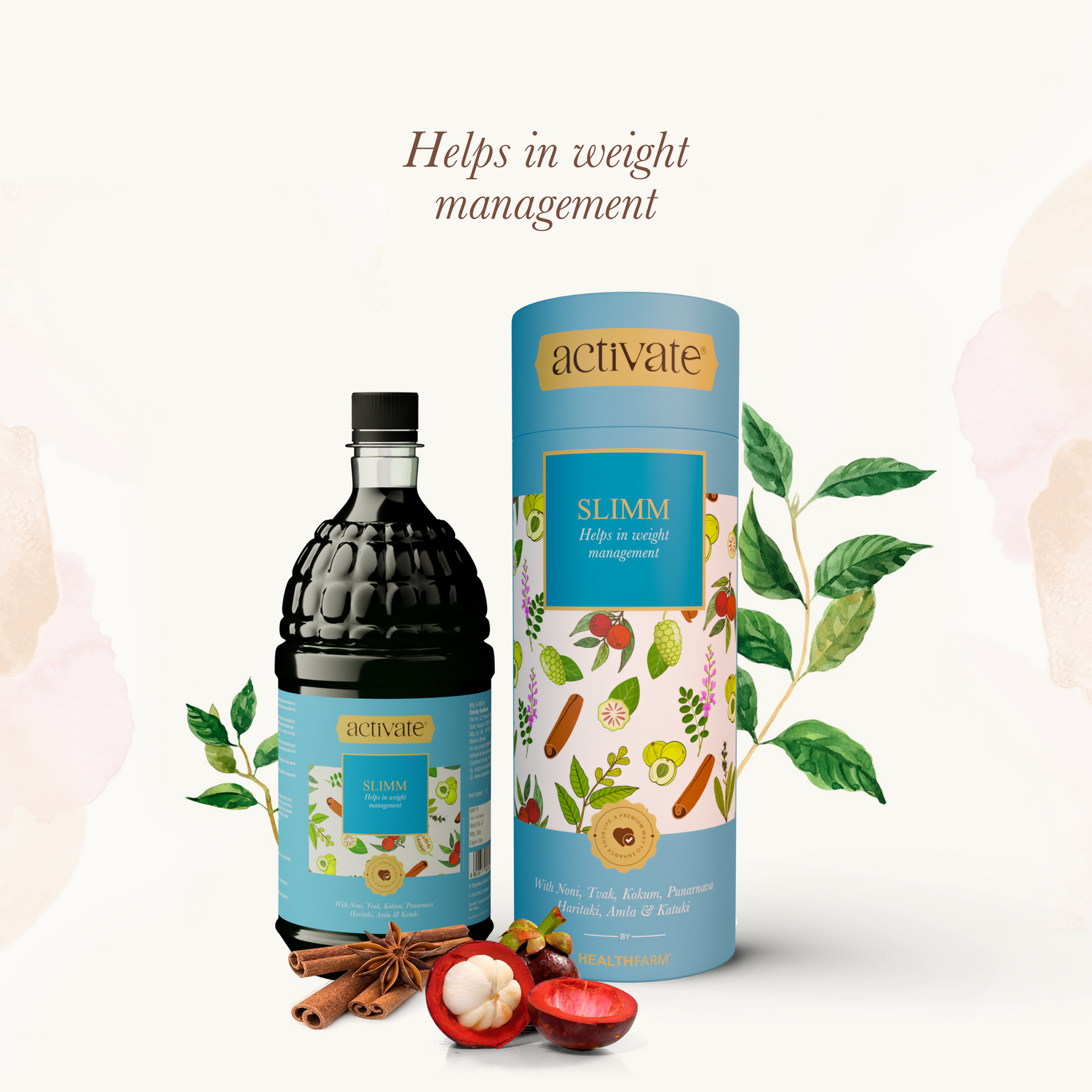 Healthfarm Activate SLIMM | Weight Management Juice