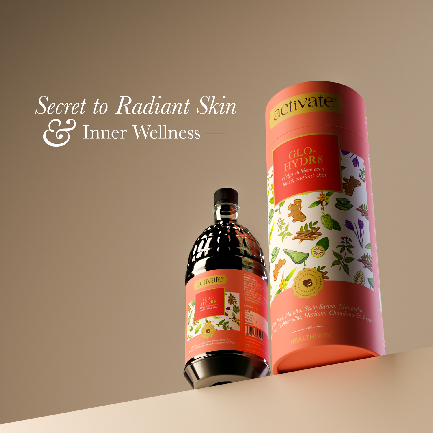 Healthfarm Activate GLO & HYDR8 - Glowing & Radiant Skin