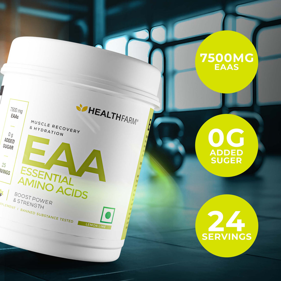 Healthfarm Muscle EAA Powder (250g)
