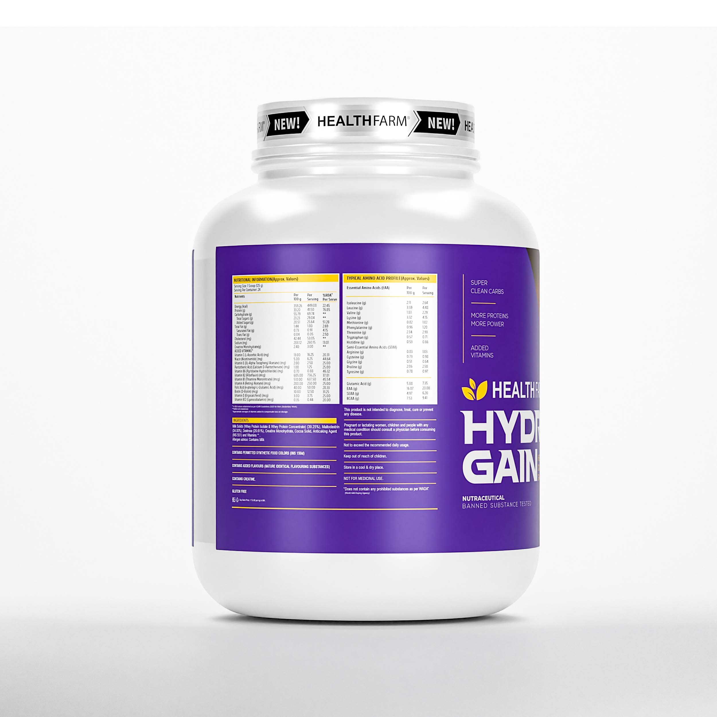 HealthFarm HYDRO GAIN High-quality Mass Gainer