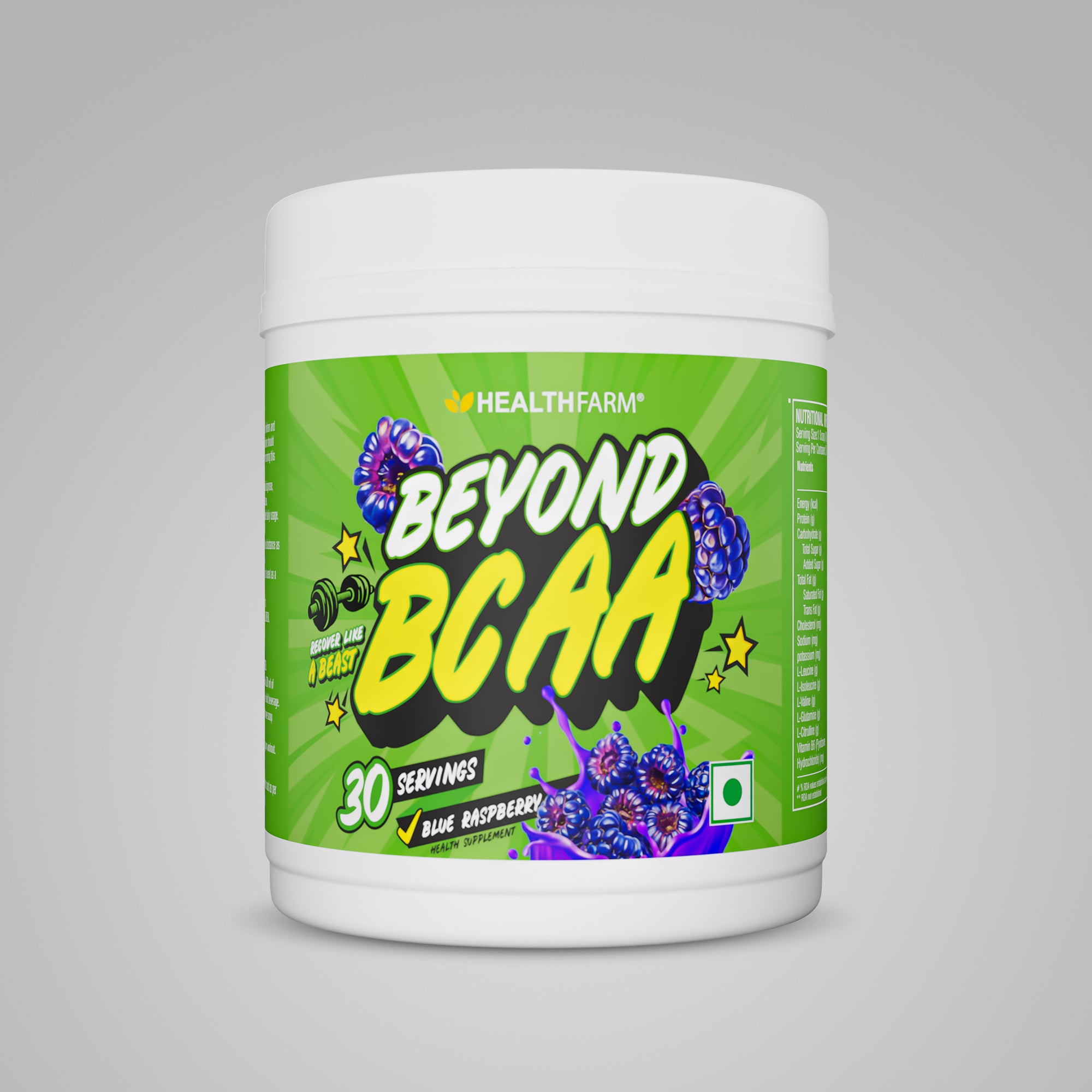 Healthfarm Beyond BCAA – 30 Servings for Muscle Recovery & Performance