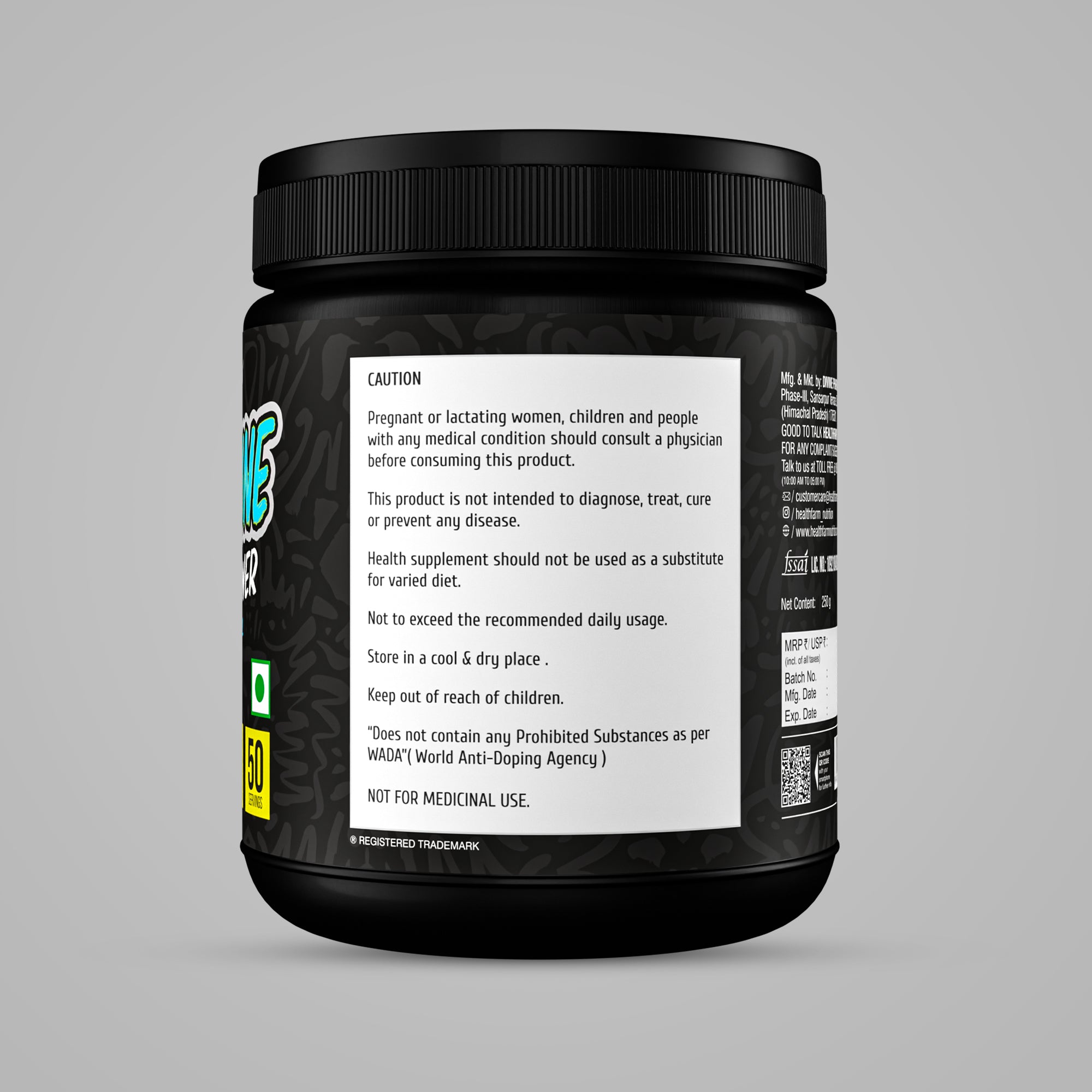 HealthFarm Glutamine Powder for Ultimate Power