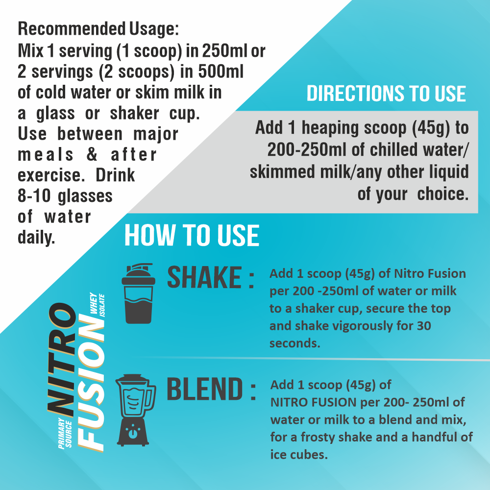 HF Series Nitro Fusion Whey Isolate Protein + Tribulus Terrestris