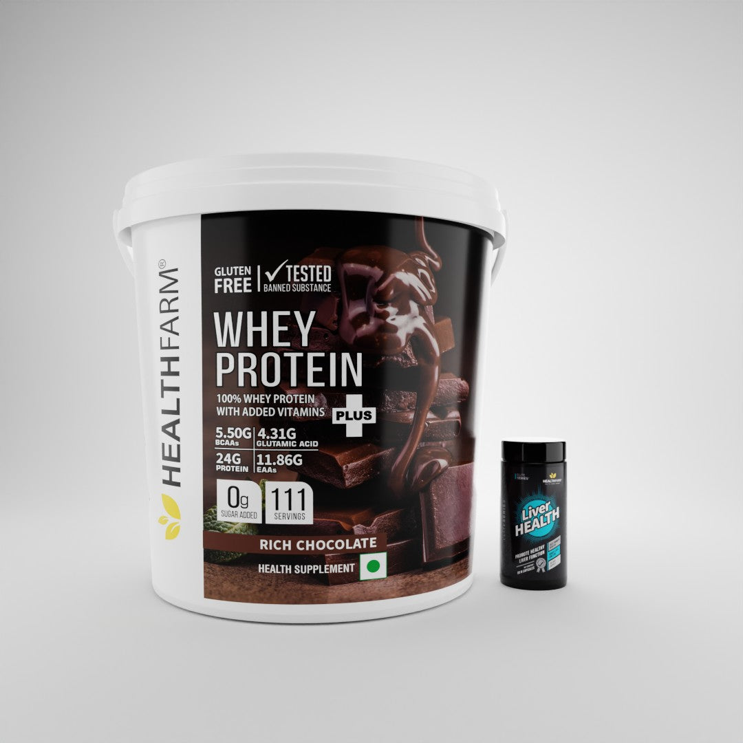 HealthFarm Whey Protein Plus with Added Vitamins - Healthfarm Nutrition