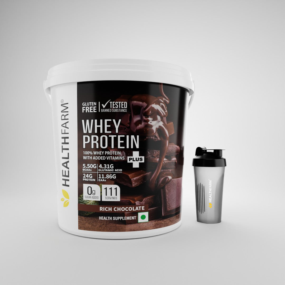 HealthFarm Whey Protein Plus with Added Vitamins - Healthfarm Nutrition