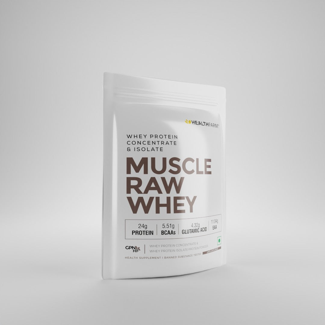 Healthfarm Muscle Raw Whey + Creatine (50g) Combo