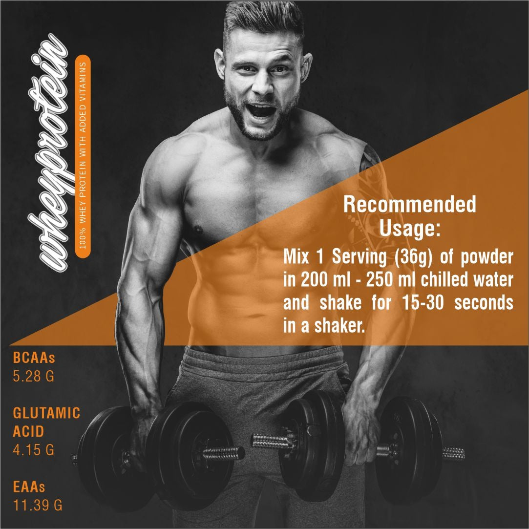 HealthFarm Whey Protein Plus with Added Vitamins