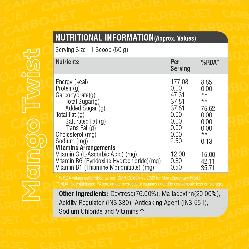 HF Series Carbojet Instant Energy Drink
