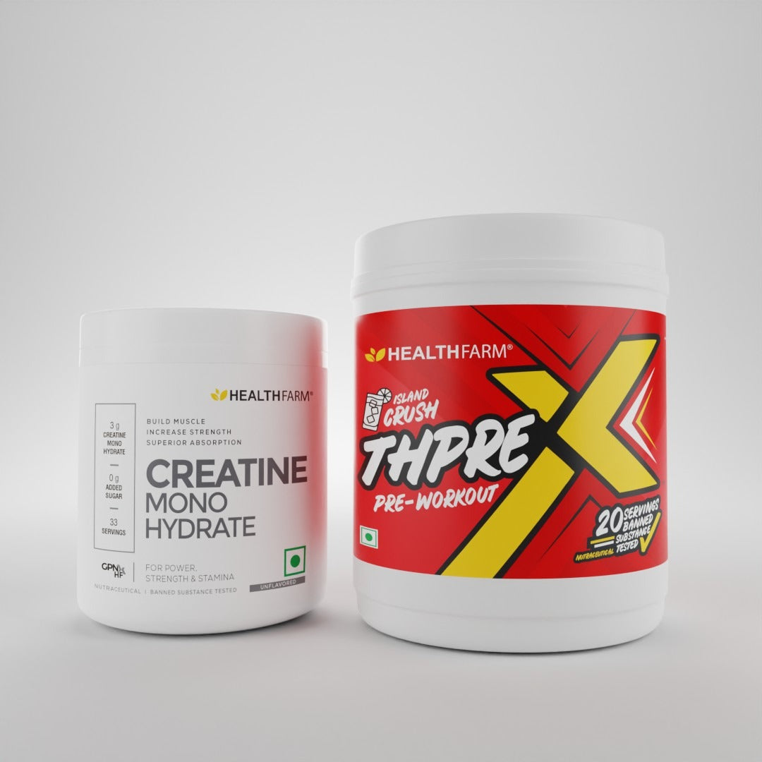 Healthfarm ThPreX Pre Workout + Creatine Monohydrate - Healthfarm Nutrition