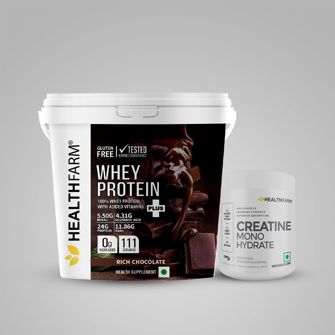 HealthFarm Whey Protein Plus with Added Vitamins