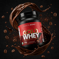 MuscelBond Gold Whey – Grass Fed Whey Protein | 26g Protein per Serving