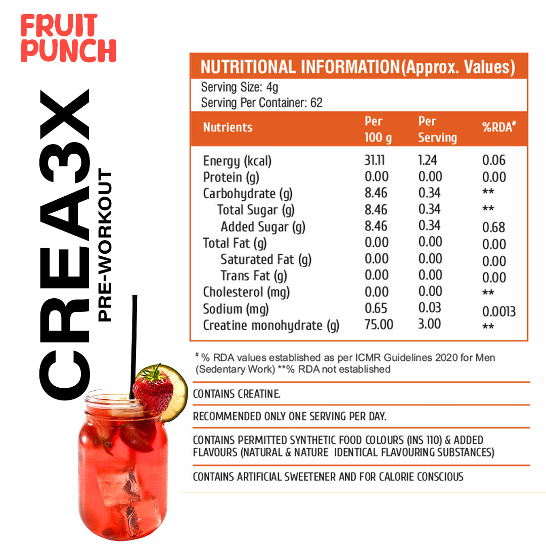 Healthfarm Crea3X for Build Muscle & Recovery