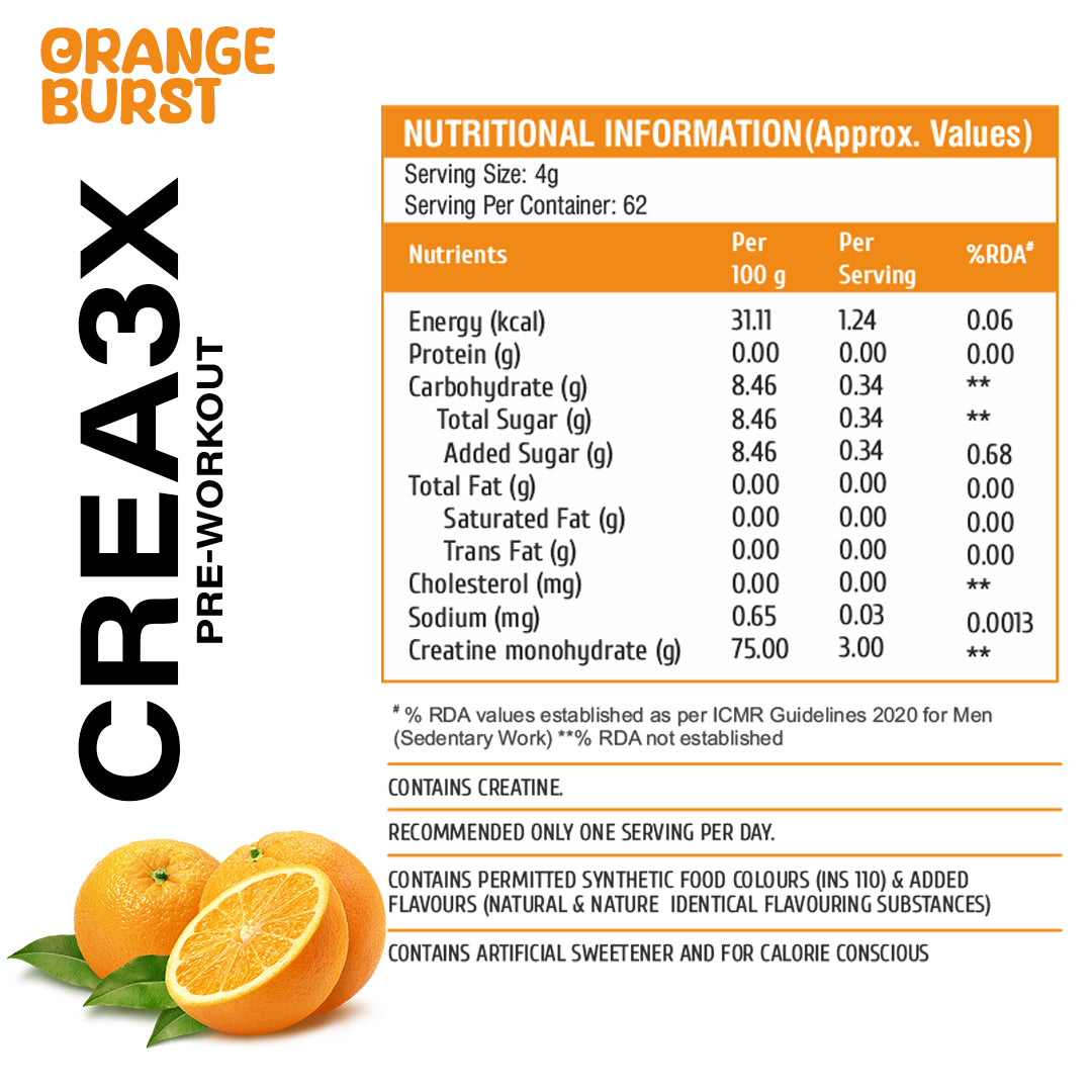 Healthfarm Crea3X for Build Muscle & Recovery