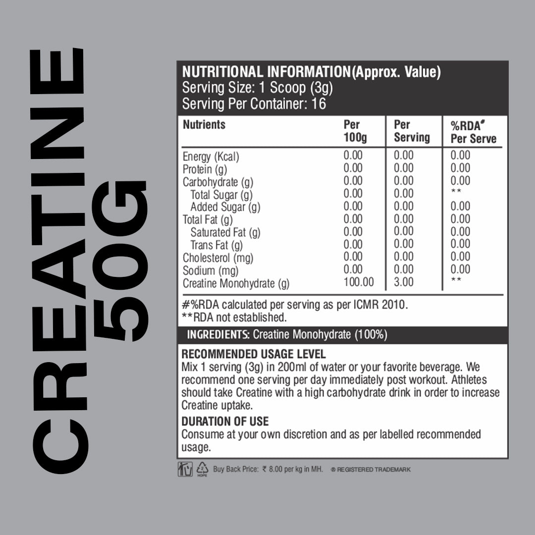 Healthfarm ThpreX Pre Workout (250g) + Creatine (50g)