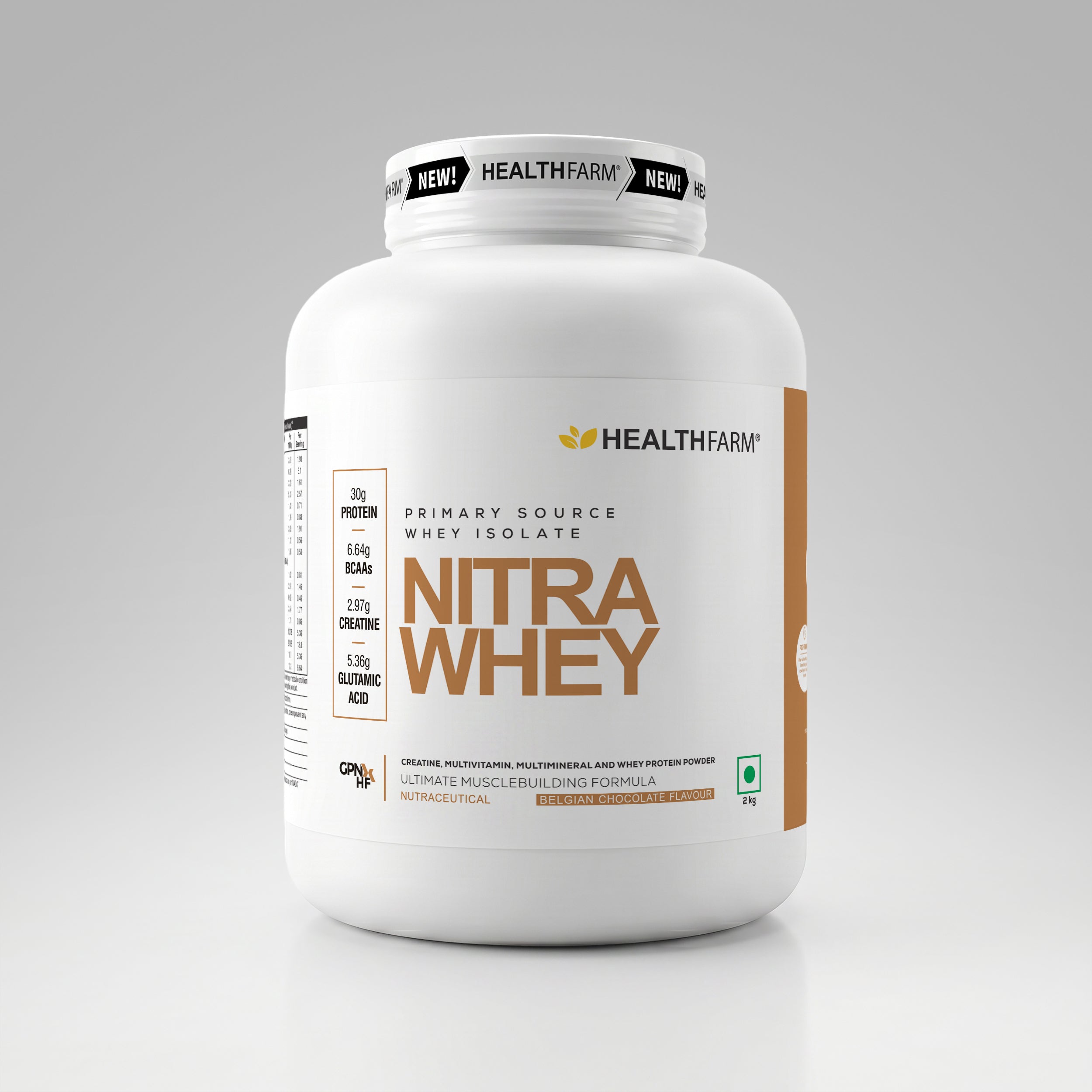 HealthFarm Nitra Whey | Ultimate Muscle Building Formula