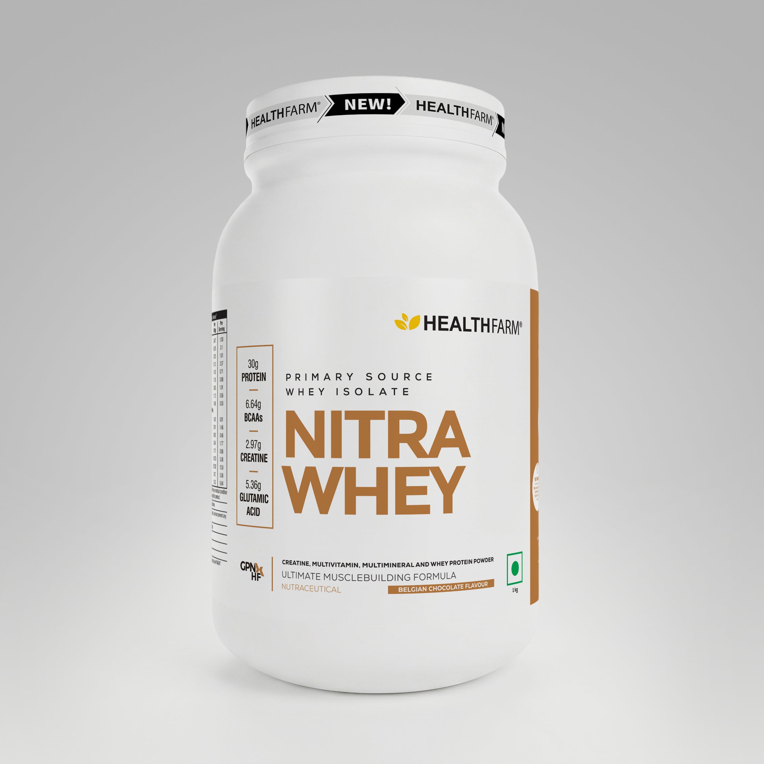 HealthFarm Nitra Whey | Ultimate Muscle Building Formula