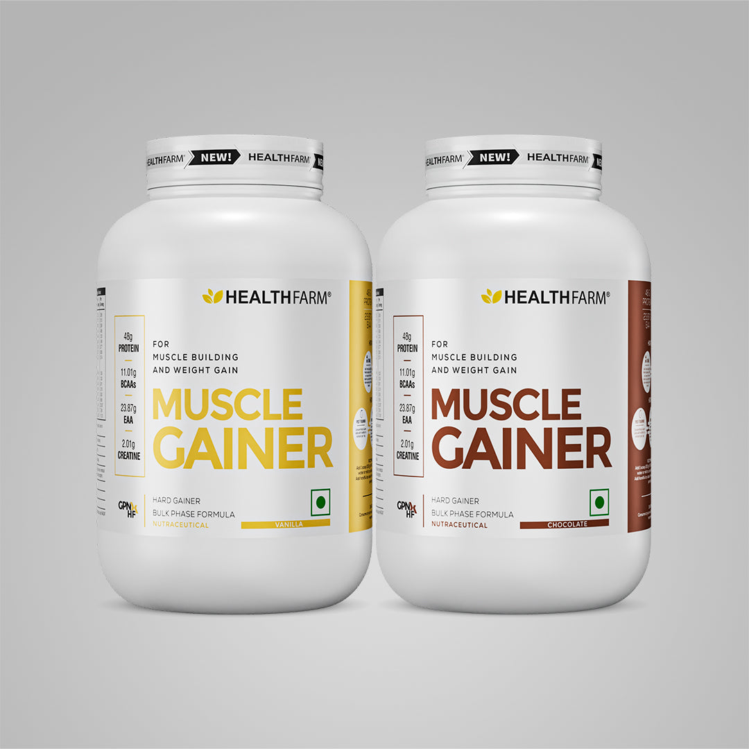 Healthfarm Muscle Gainer, BUY 1 GET 1 Offer