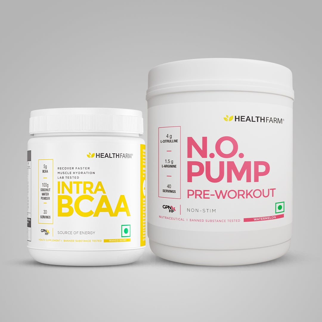 Healthfarm N.O Pump + Intra BCAA