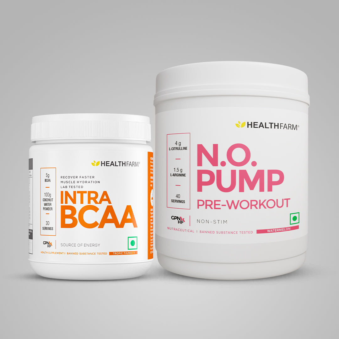 Healthfarm N.O Pump + Intra BCAA