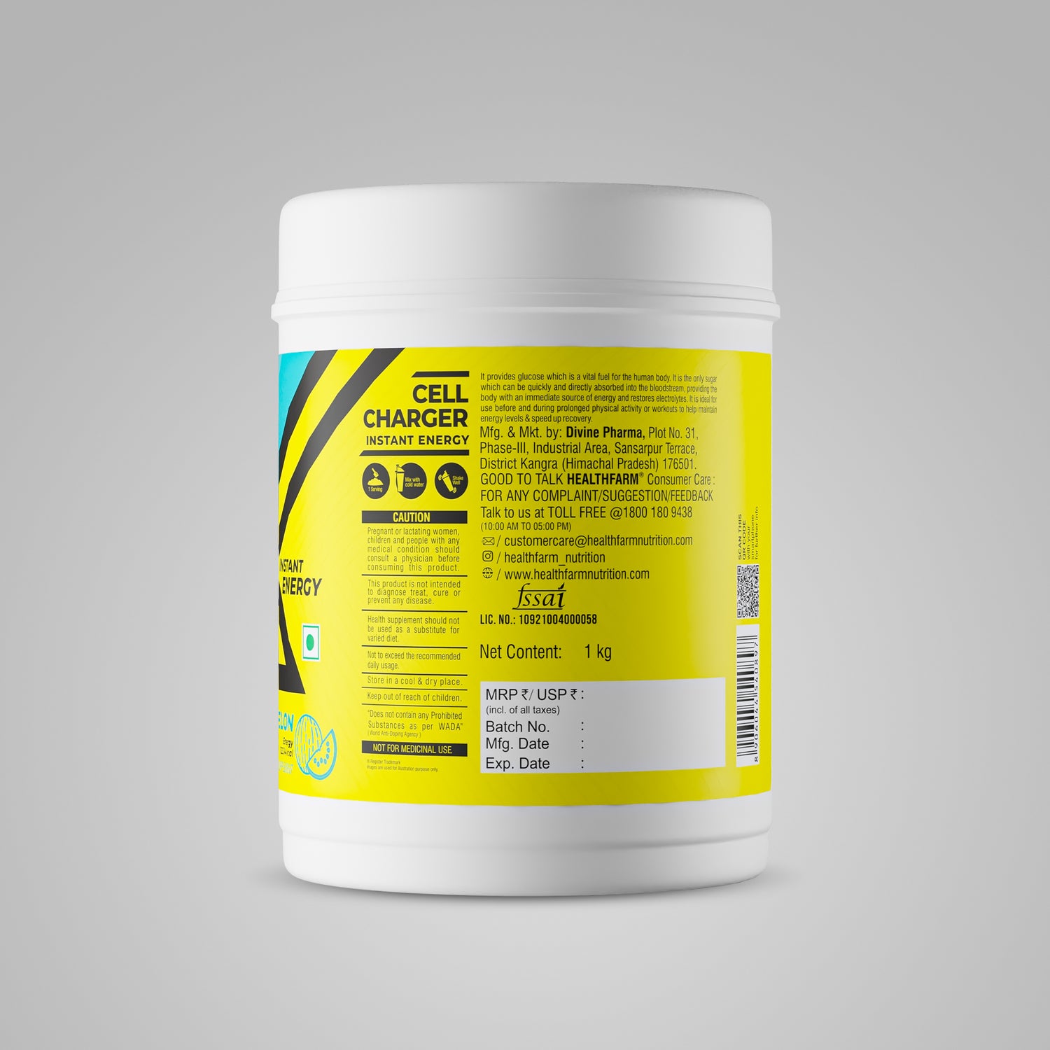 Healthfarm Cell Charger Instant Energy