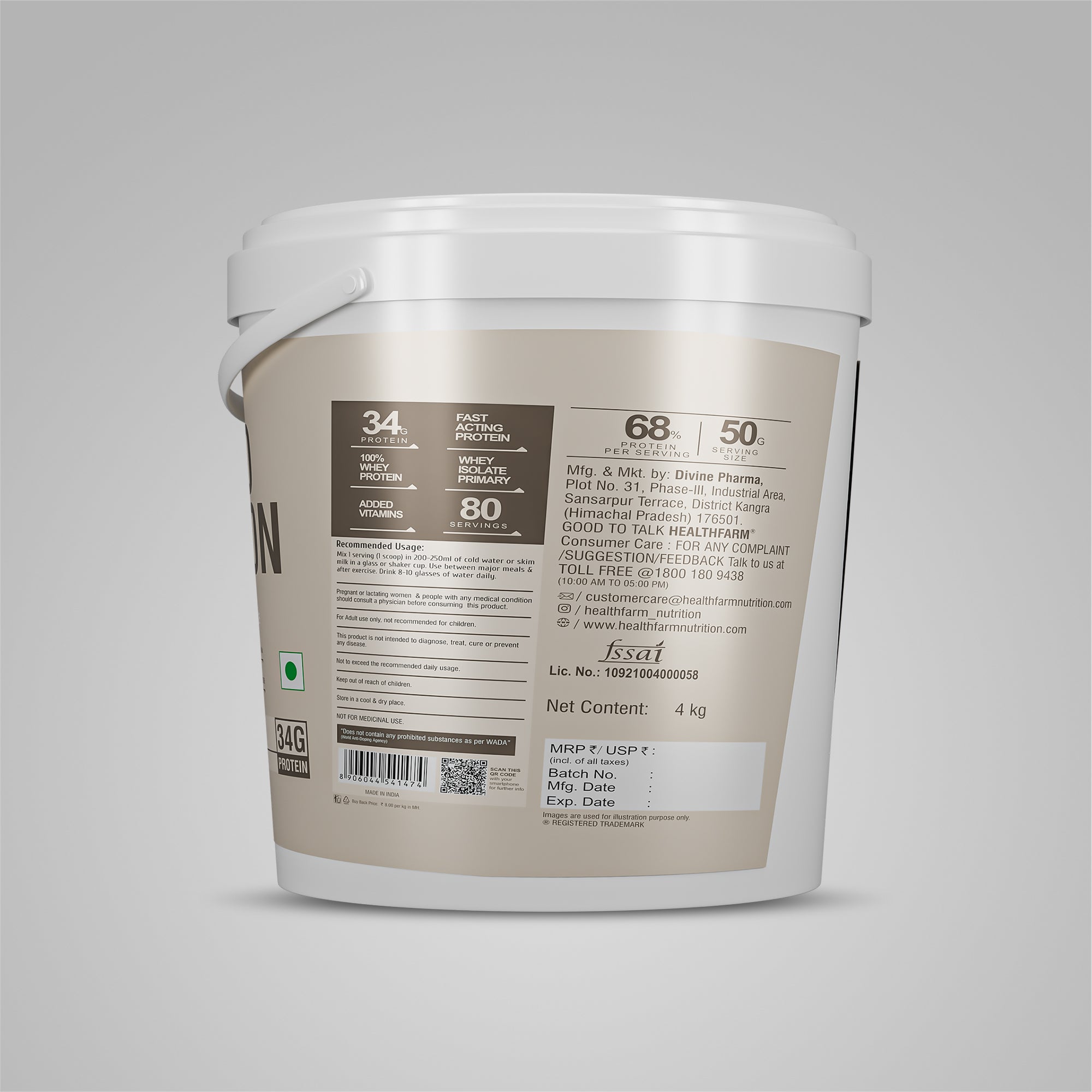 HF Series Nitro Fusion Whey Isolate Protein