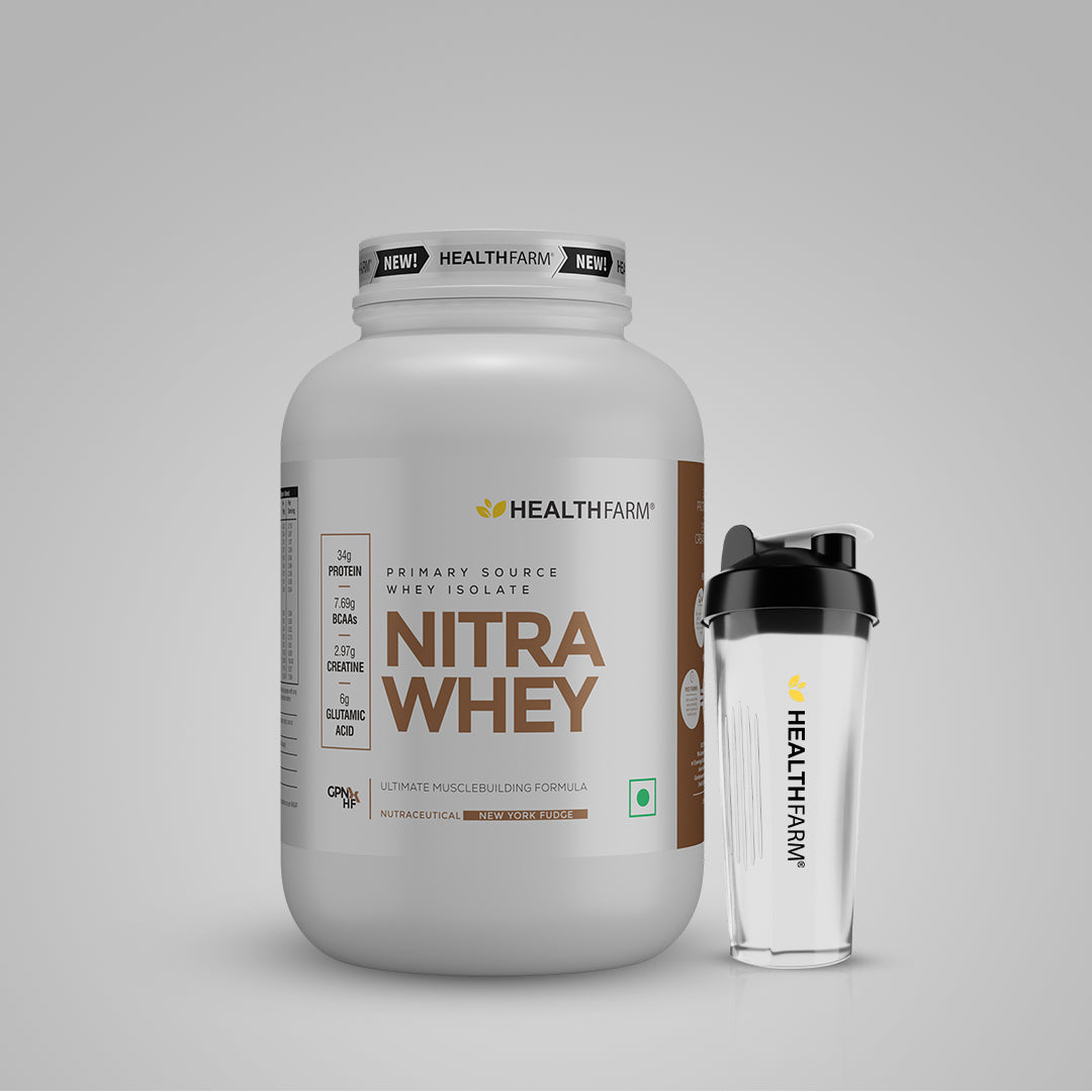 HealthFarm Nitra Whey | Ultimate Muscle Building Formula