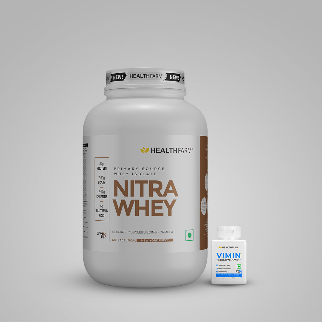 HealthFarm Nitra Whey | Ultimate Muscle Building Formula
