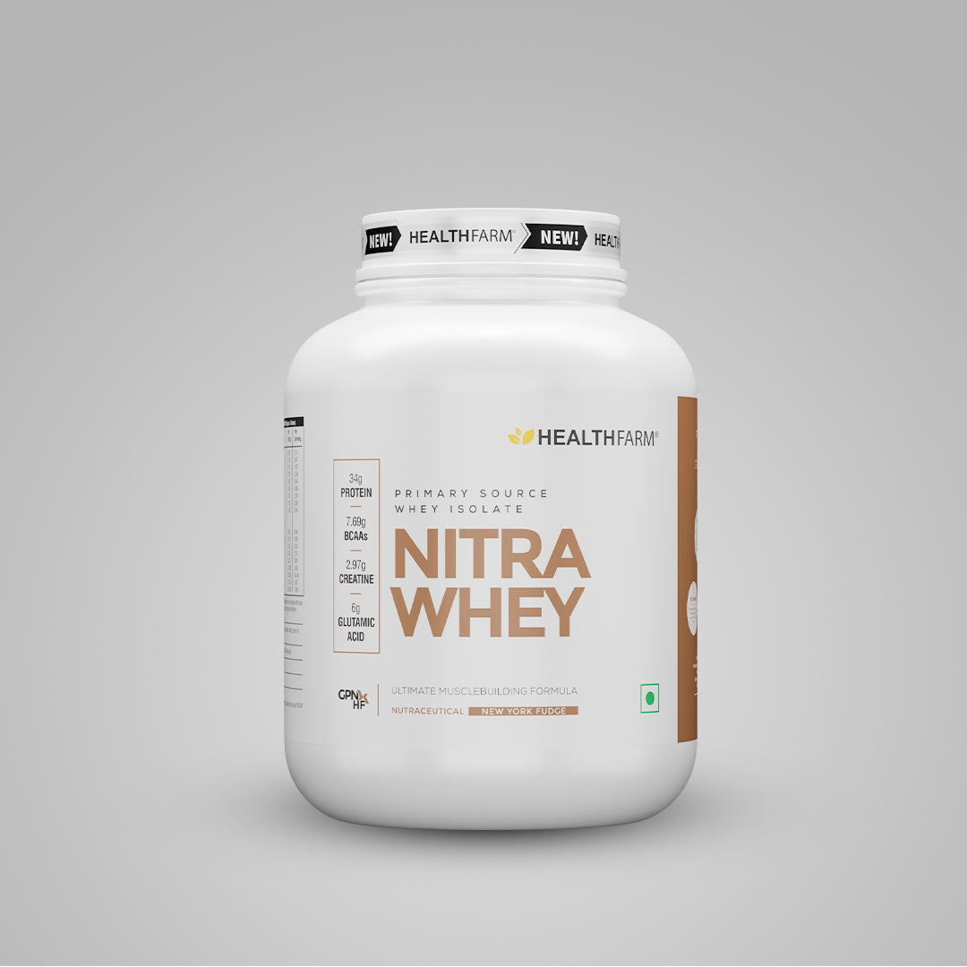 HealthFarm Nitra Whey | Ultimate Muscle Building Formula