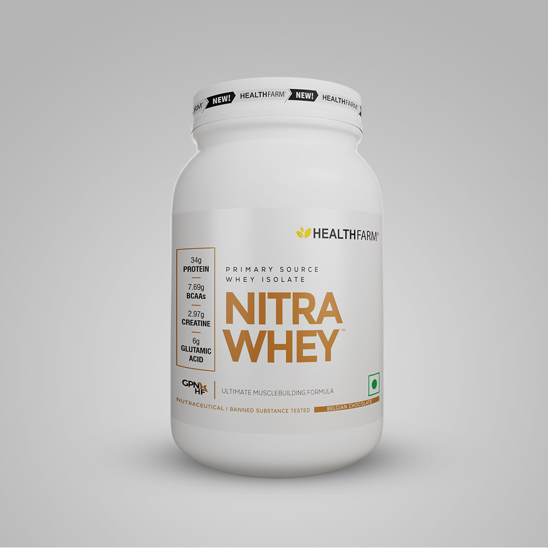 HealthFarm Nitra Whey | Ultimate Muscle Building Formula