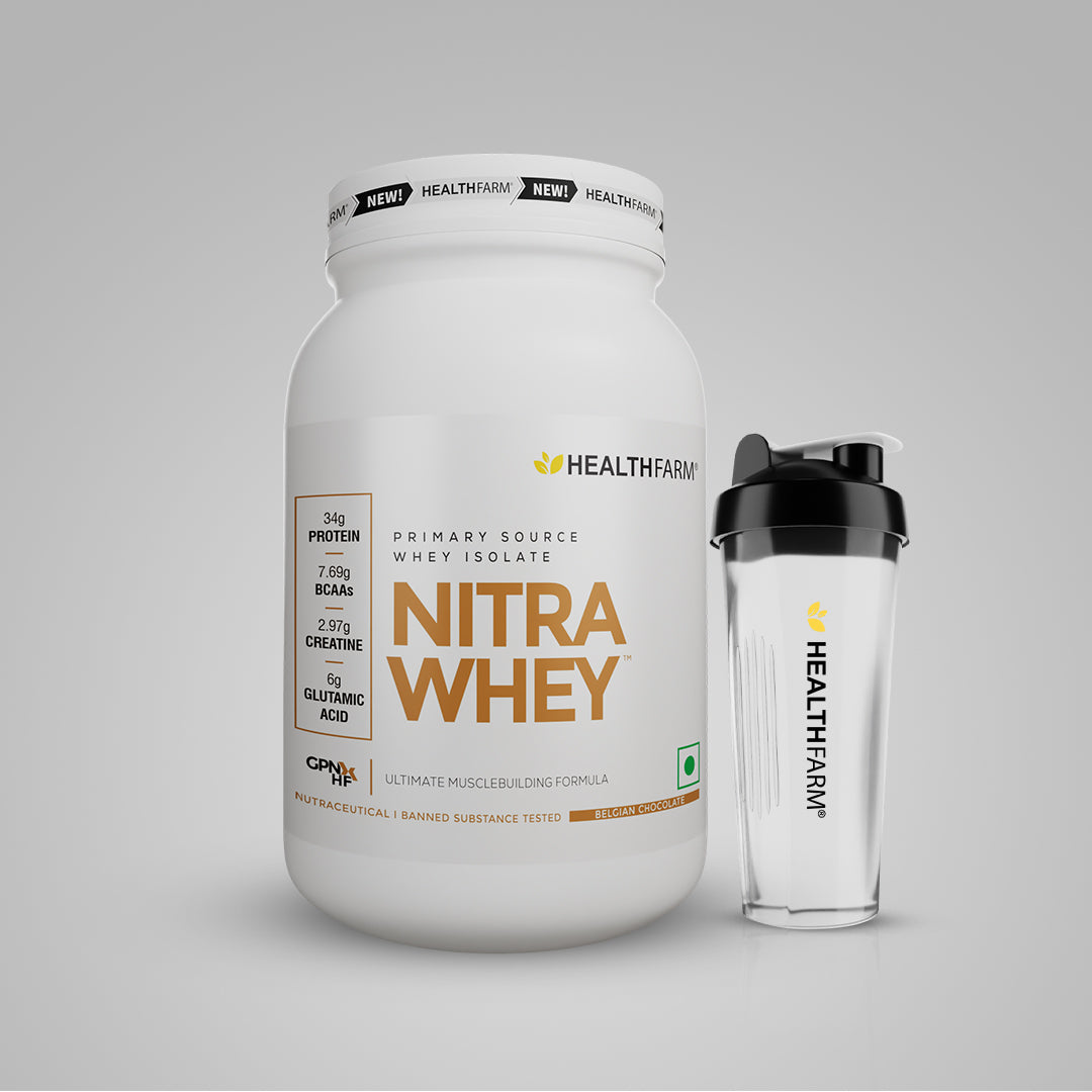 HealthFarm Nitra Whey | Ultimate Muscle Building Formula