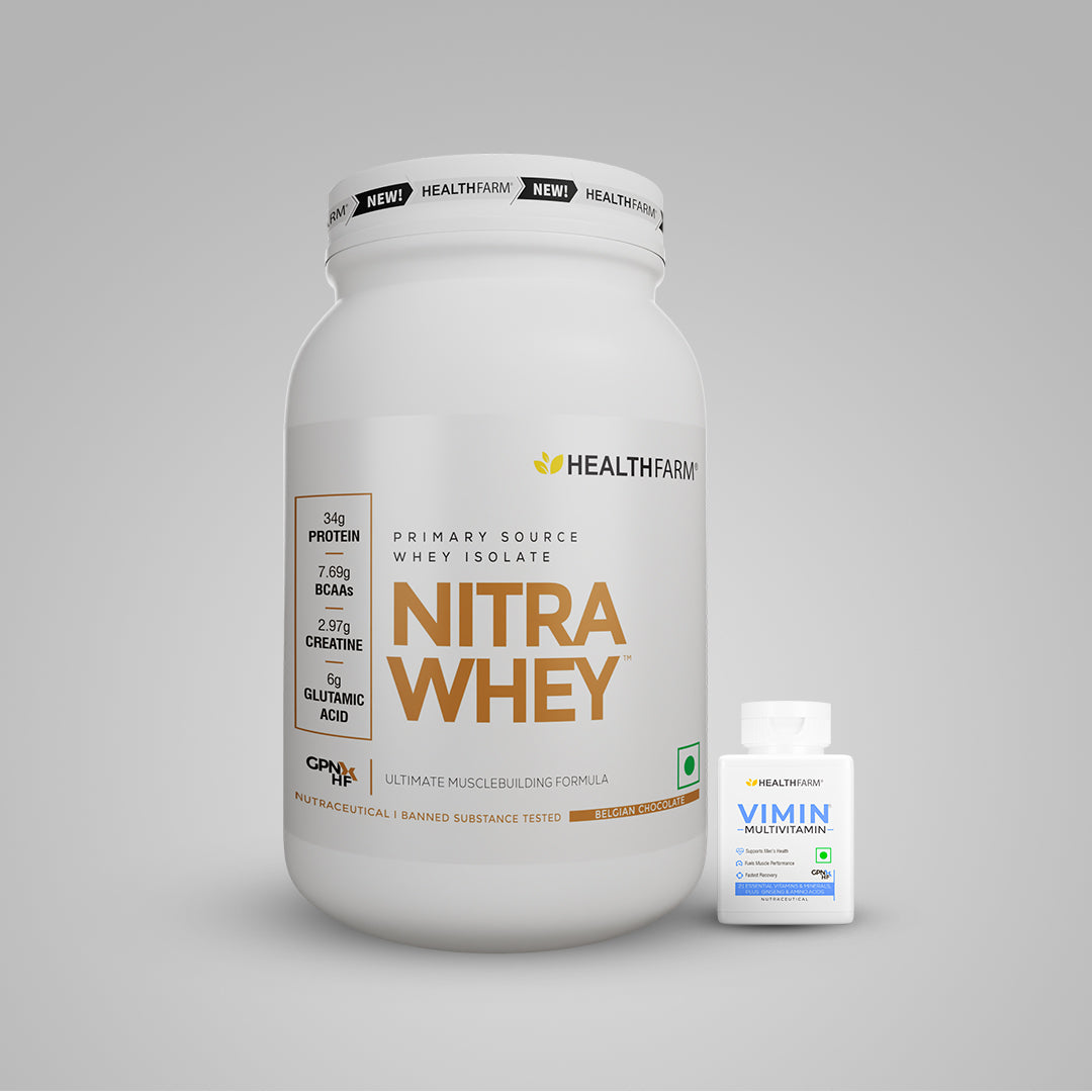 HealthFarm Nitra Whey | Ultimate Muscle Building Formula