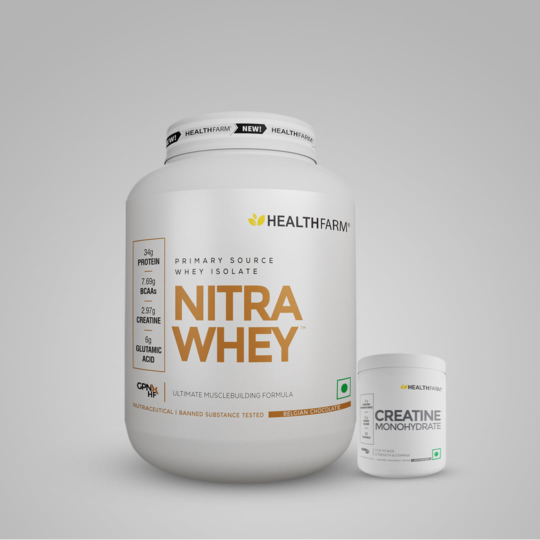 HealthFarm Nitra Whey | Ultimate Muscle Building Formula