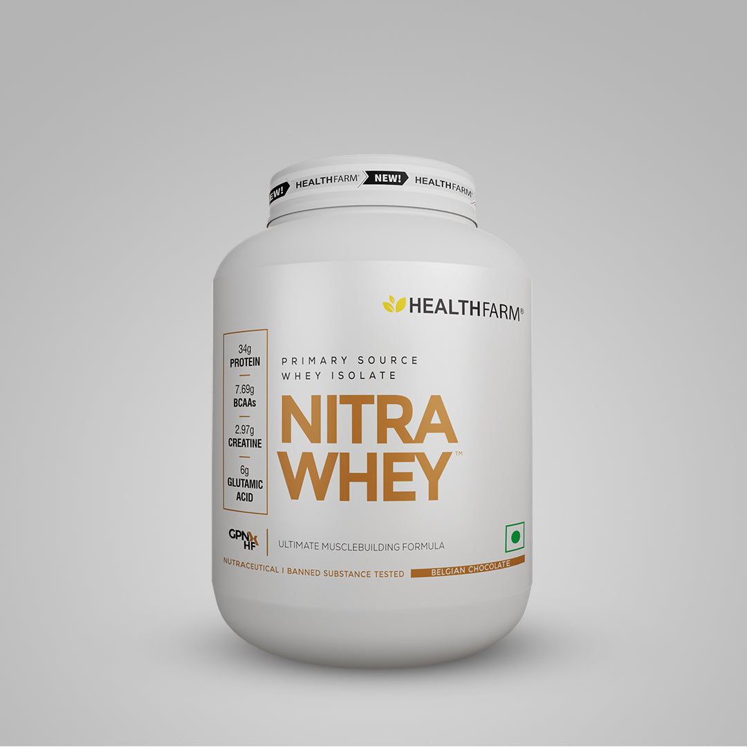 HealthFarm Nitra Whey | Ultimate Muscle Building Formula