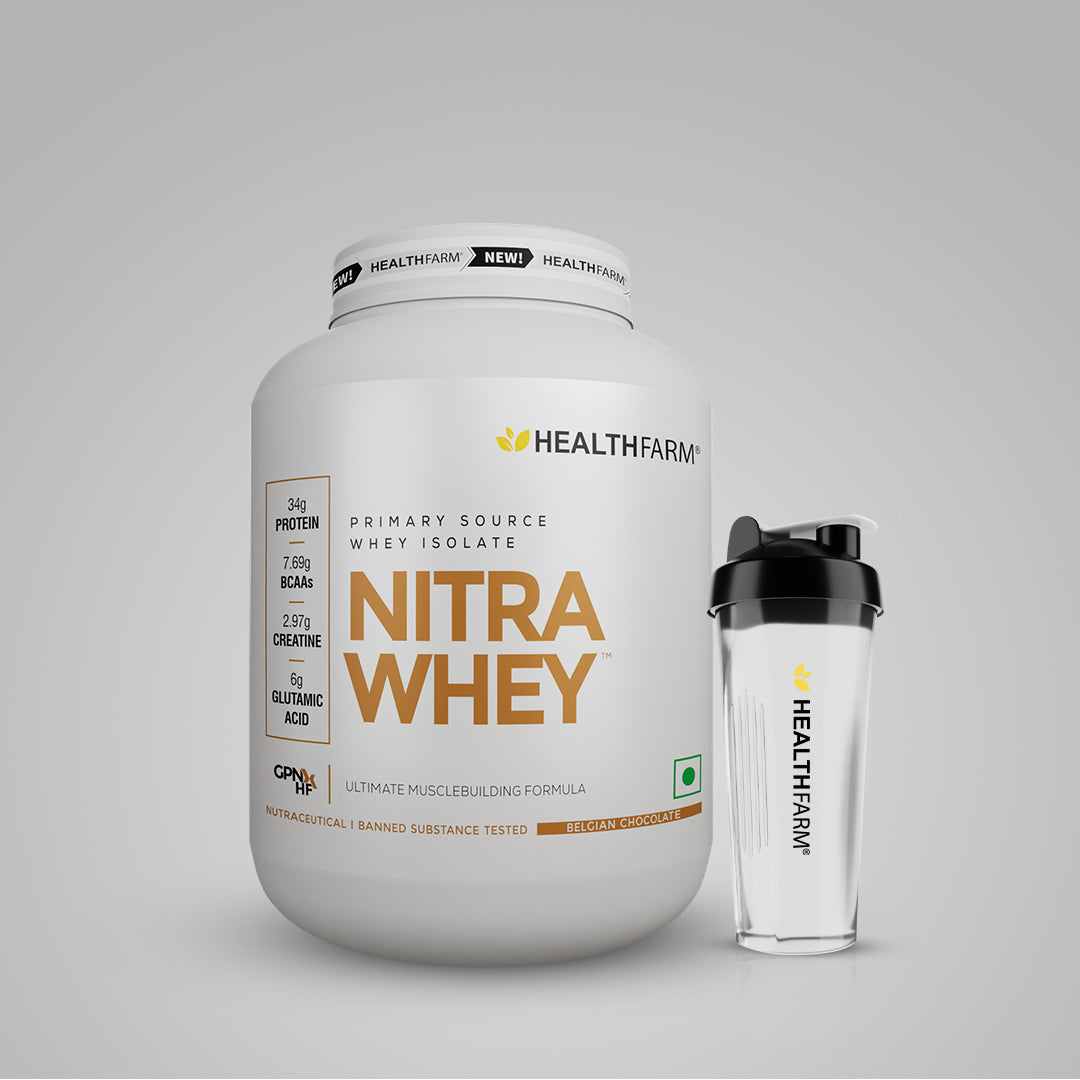 HealthFarm Nitra Whey | Ultimate Muscle Building Formula