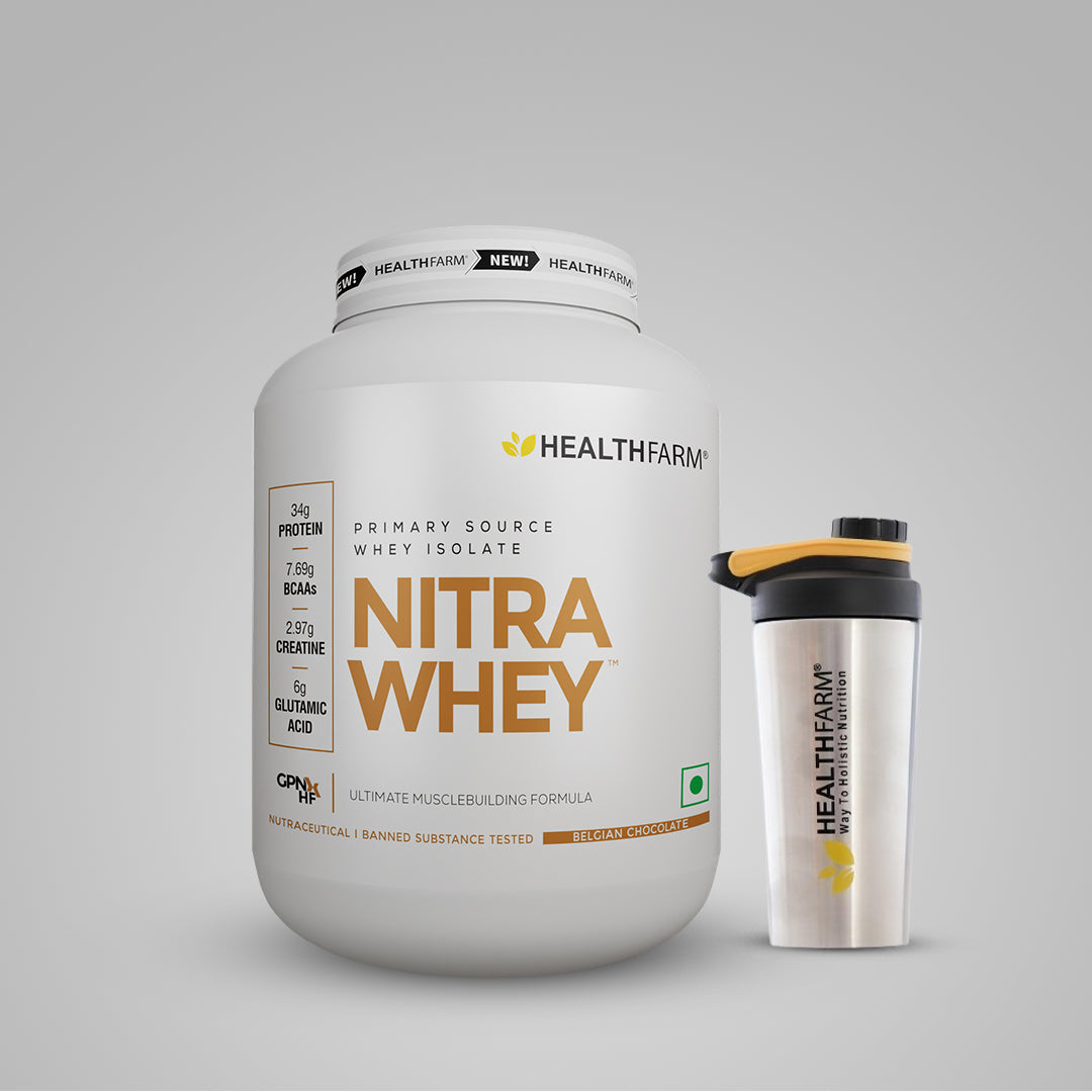 HealthFarm Nitra Whey | Ultimate Muscle Building Formula