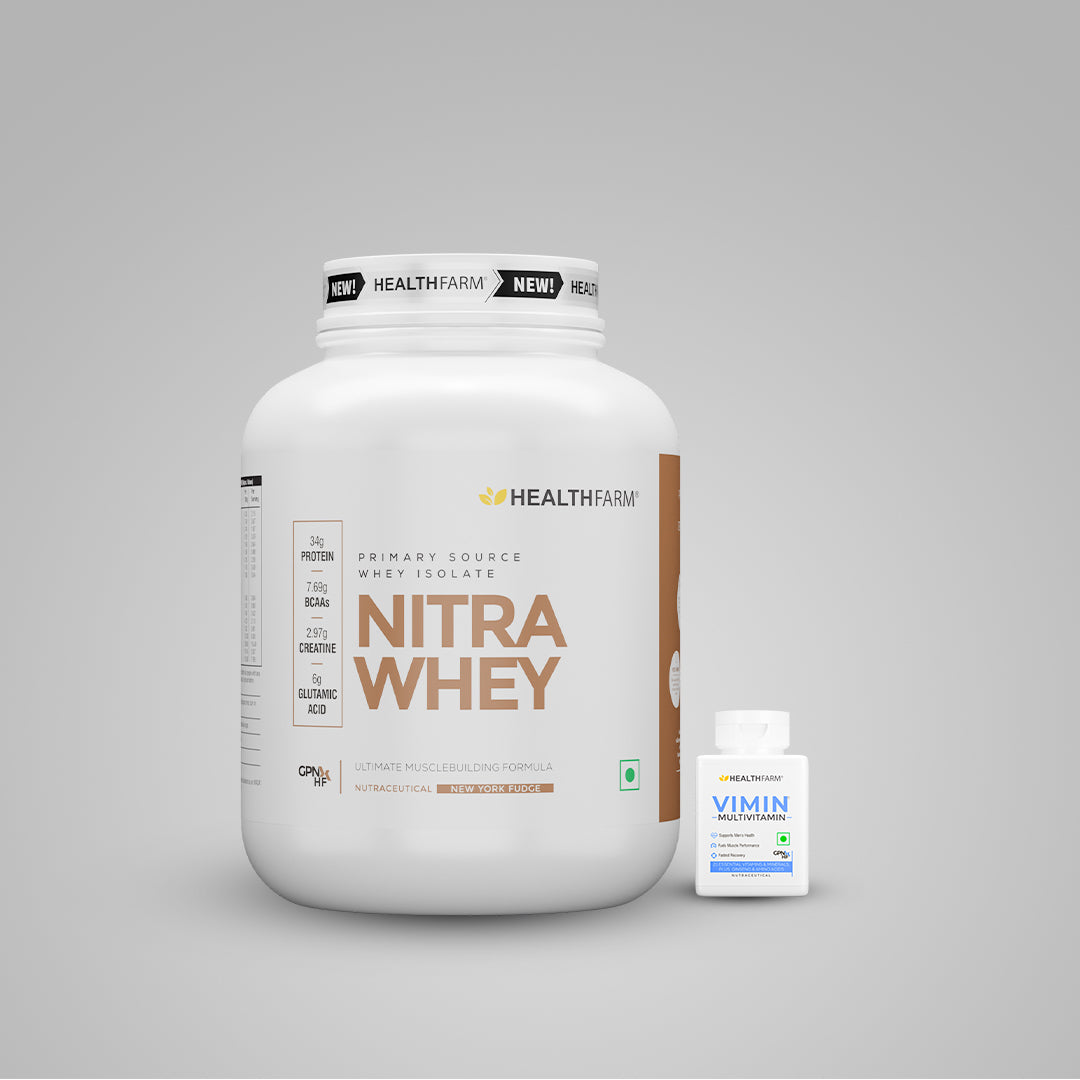 HealthFarm Nitra Whey | Ultimate Muscle Building Formula