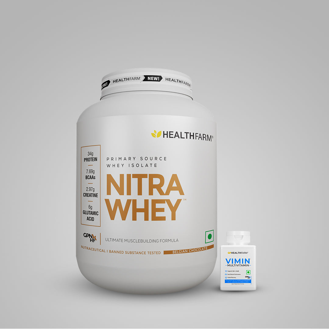 HealthFarm Nitra Whey | Ultimate Muscle Building Formula