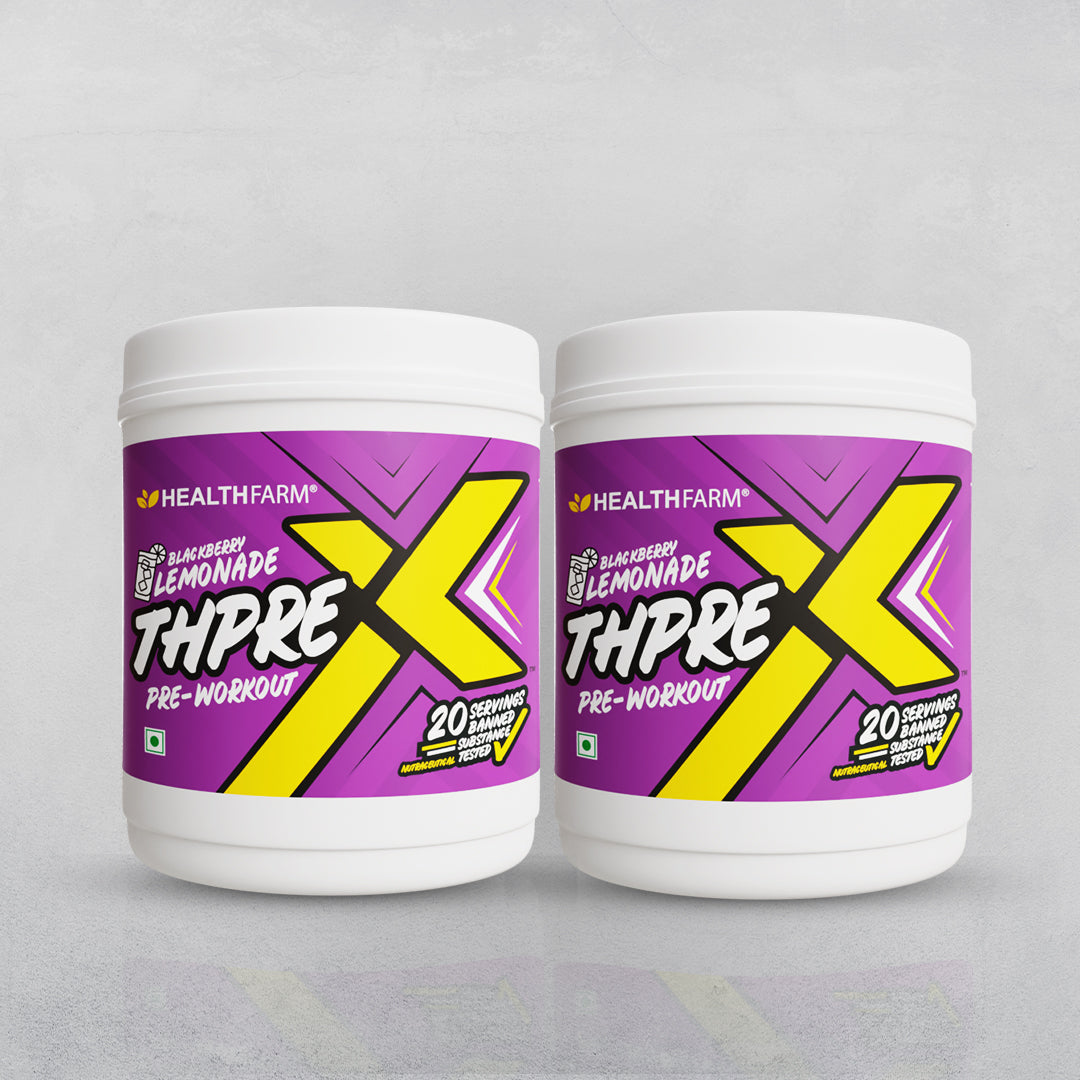 Healthfarm ThpreX Pre-workout 250G (Inter Flavor Combo) - Healthfarm Nutrition