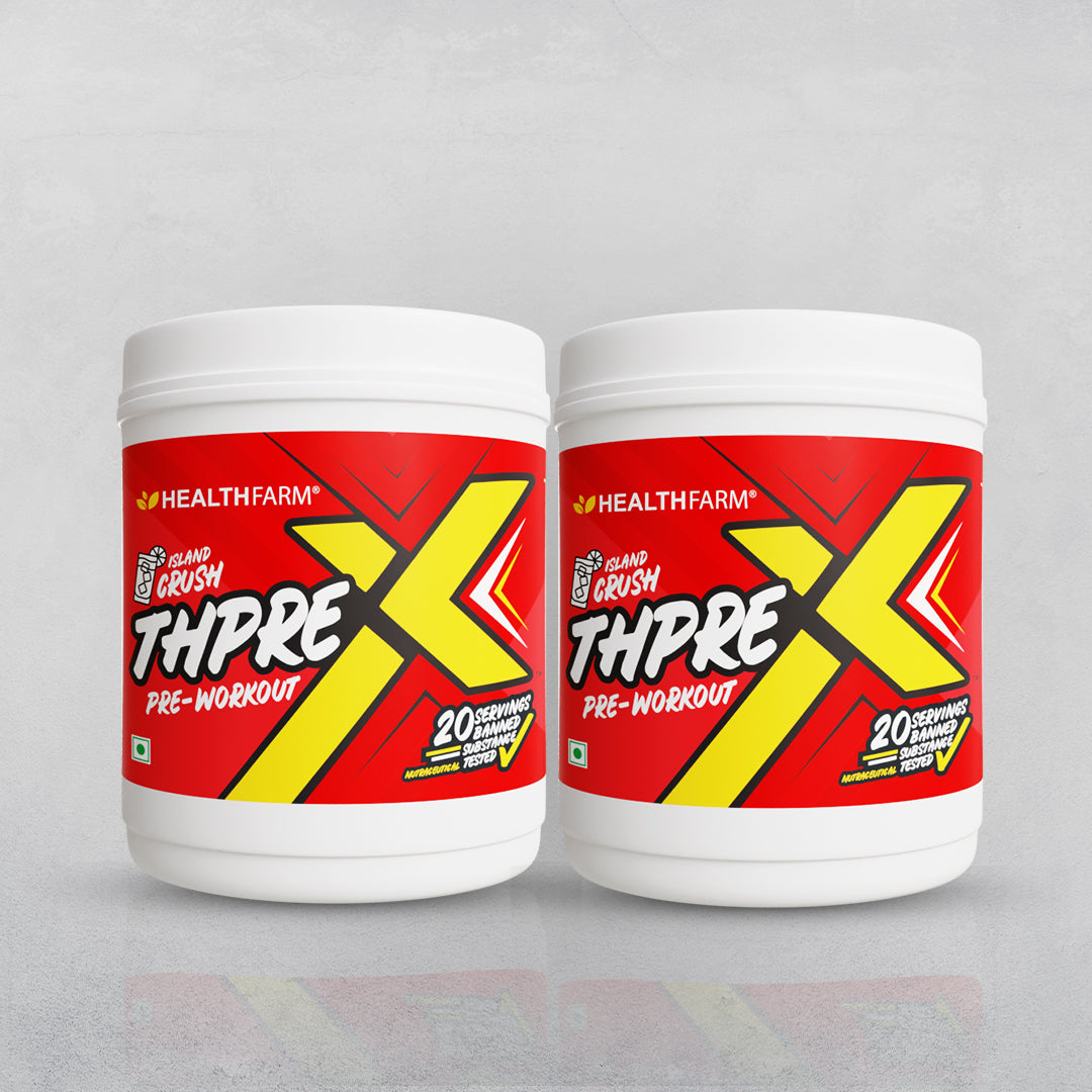 Healthfarm ThpreX Pre-workout 250G (Inter Flavor Combo) - Healthfarm Nutrition